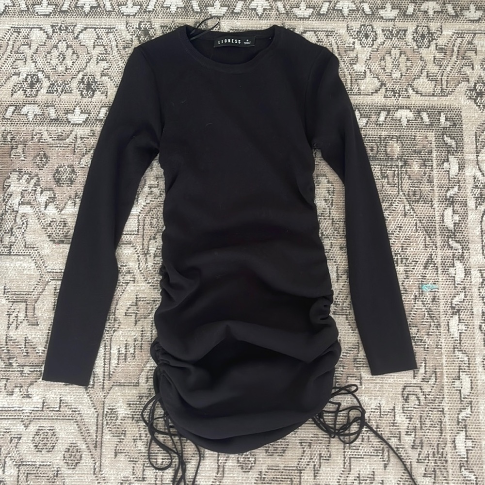 Lioness Scrunch Side Tie Dress